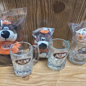 A&W Root Beer Mini Mug Lot